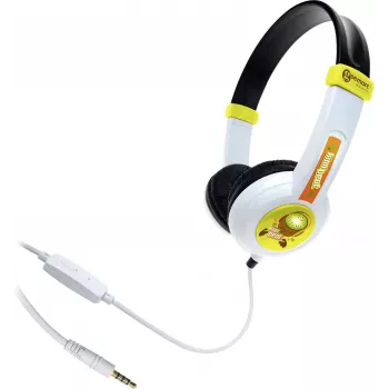 Auriculares Geemarc Kiwibeat Smart 101 para niños con micrófono - Azul/Verde