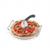 GEFU Darioso set de cortapizzas + piedra para pizza con soporte redondo