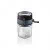 Picadora de hielo eléctrica GEFU SLUSH 100 W 1,2L plata/negro
