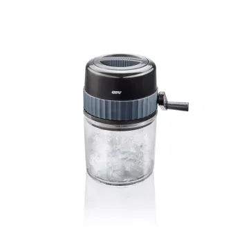Picadora de hielo eléctrica GEFU SLUSH 100 W 1,2L plata/negro