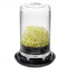 GEFU Bivita 18910 Germinador, vidrio, negro