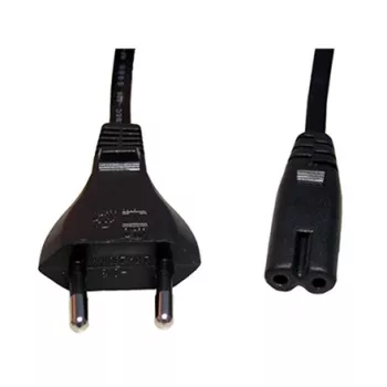 GEMBIRD Cablexpert PC-184-VDE Cable de alimentación, C7, certificado VDE, Negro, 1,8 m