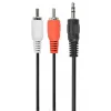 Gembird CCA-458-5M Cable de audio 3,5mm jack a 2x RCA macho-macho 5m