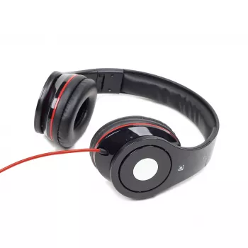 Auriculares over-ear con cable y micrófono de diadema Gembird Detroit, negros