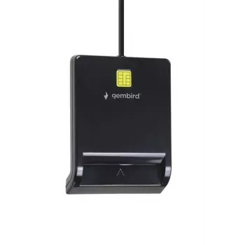 Gembird FD2-SCR Lector universal de tarjetas inteligentes USB, Negro