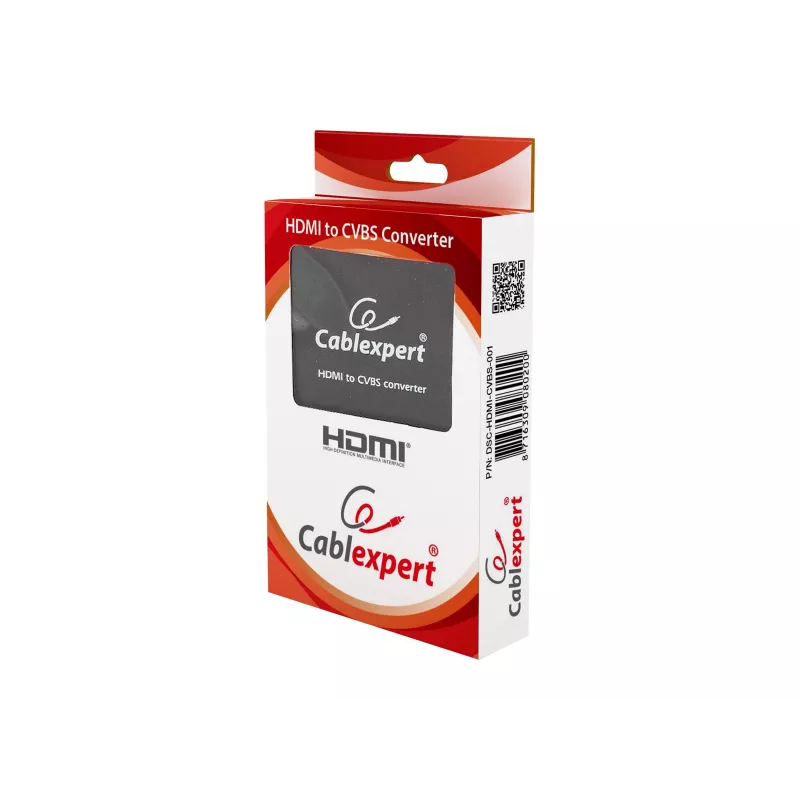 Gembird Convertidor HDMI a CVBS + Audio Estéreo
