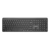 Gembird KB-WPS-03 Dual-Mode Pro-Business Slim Teclado inalámbrico, 2.4G + Bluetooth, distribución US, Negro