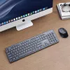 GEMBIRD KBS-WCH-04-RU Conjunto inalámbrico de teclado y ratón, distribución rusa, negro