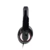 Gembird MHS-001 Auriculares estéreo con control de volumen, con cable, over-ear, Negros
