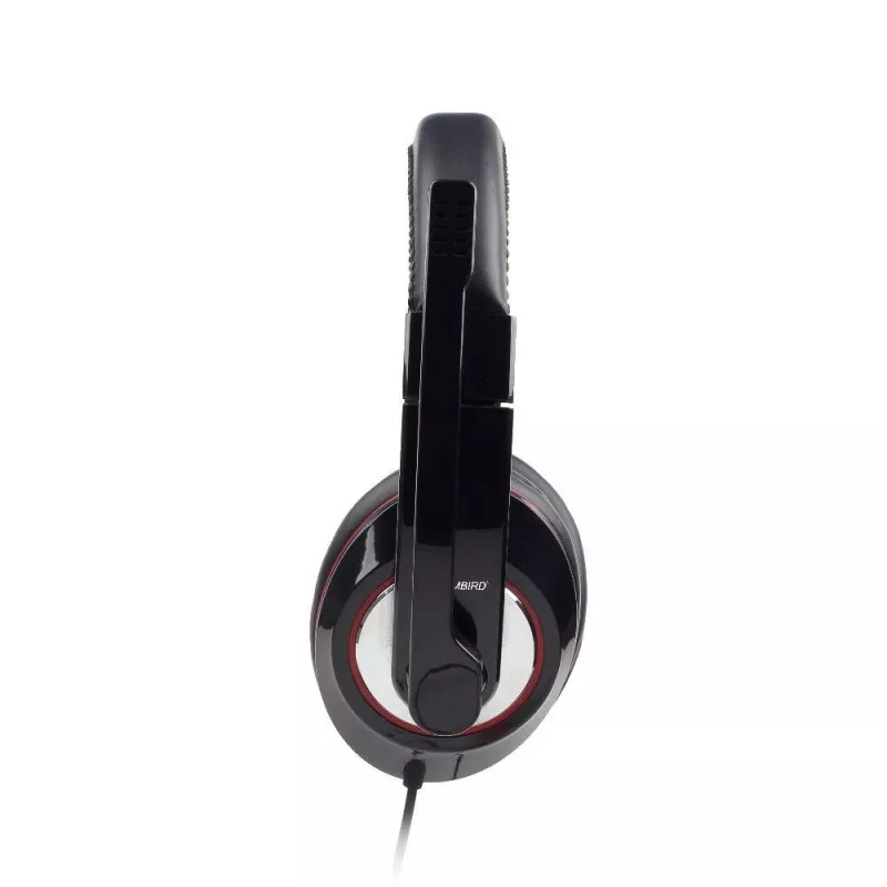 Gembird MHS-001 Auriculares estéreo con control de volumen, con cable, over-ear, Negros
