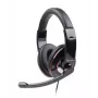 Gembird MHS-001 Auriculares estéreo con control de volumen, con cable, over-ear, Negros