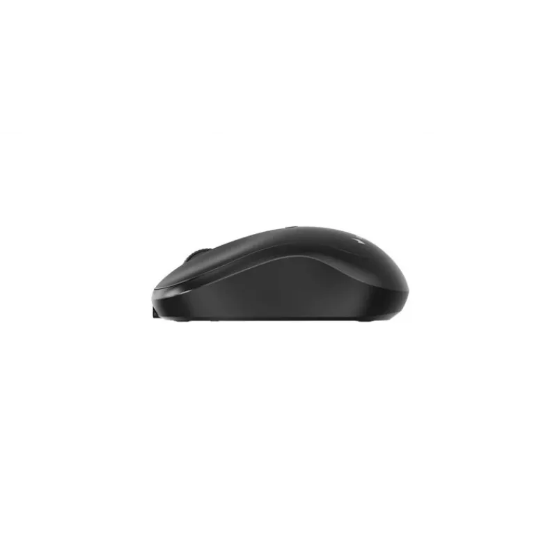 Gembird MUSW2-4B-01 Ratón inalámbrico de doble modo (2,4 GHz + Bluetooth 5.0) con sensor óptico de 1600 DPI, 4 botones, ambidiestro, negro