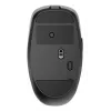 Gembird MUSW2-6B-01 Ratón inalámbrico de doble modo, 2,4 GHz + Bluetooth 5.0, 1600 DPI, 6 botones, Negro