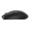 Gembird MUSW2-6B-01 Ratón inalámbrico de doble modo, 2,4 GHz + Bluetooth 5.0, 1600 DPI, 6 botones, Negro