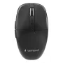 Gembird MUSW2-6B-01 Ratón inalámbrico de doble modo, 2,4 GHz + Bluetooth 5.0, 1600 DPI, 6 botones, Negro
