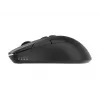 Gembird MUSW2-7B-01 Ratón inalámbrico de doble modo (2.4G + Bluetooth), 1600 DPI, 7 botones, negro