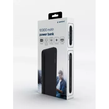 Gembird PB10-01 batería externa 10000 mAh negra
