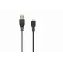 Gembird Cable USB 2.0 Micro-USB AM-MBM5P 0,3m Negro