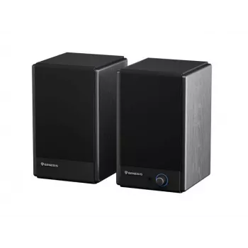 Altavoces de sobremesa Genesis Arsen 402BT NGS-2415, 2.0, 60 W, Bluetooth 5.3, negro