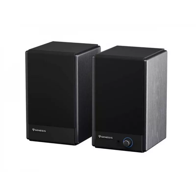 Altavoces de sobremesa Genesis Arsen 402BT NGS-2415, 2.0, 60 W, Bluetooth 5.3, negro