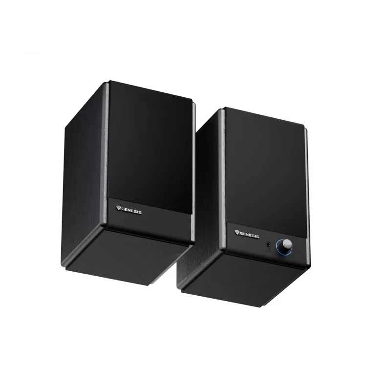 Altavoces de sobremesa Genesis Arsen 402BT NGS-2415, 2.0, 60 W, Bluetooth 5.3, negro