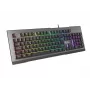 Teclado gaming GENESIS Rhod 500 RGB - membrana, QWERTY español, negro/gris