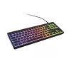 Teclado gaming mecánico GENESIS Thor 430 TKL con iluminación RGB distribución US negro