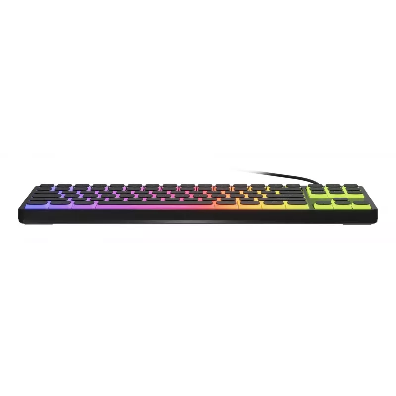 Teclado gaming mecánico GENESIS Thor 430 TKL con iluminación RGB distribución US negro