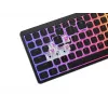 GENESIS Thor 430 TKL teclado gaming mecánico inalámbrico, interruptores Outemu Red, iluminación RGB, triple modo (USB-C/2.4GHz/Bluetooth), QWERTY inglés US, negro