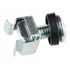 GETFORT set de montaje en rack de 20 piezas con tornillos M6, tuercas jaula y arandelas