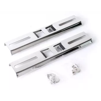 GETFORT 25777 soporte de montaje en poste para armarios herméticos de 10 pulgadas, acero galvanizado, diámetro de poste 40-100 mm