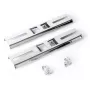 GETFORT 25777 soporte de montaje en poste para armarios herméticos de 10 pulgadas, acero galvanizado, diámetro de poste 40-100 mm