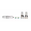 GETFORT 58459 Cat.6 UTP keystone jack RJ45 sin herramientas, blanco