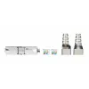 GETFORT 58460 módulo keystone RJ45 Cat.6A blindado sin herramientas