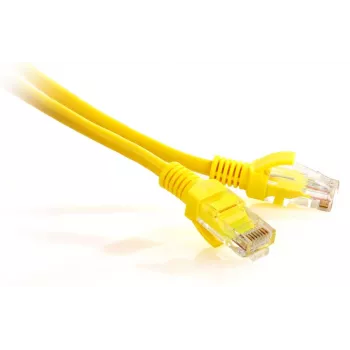 Latiguillo GETFORT Cat.5e UTP 5m amarillo RJ45 Gigabit Ethernet