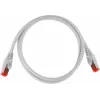 GETFORT Cable de red Cat.6A S/FTP LSOH 2m gris