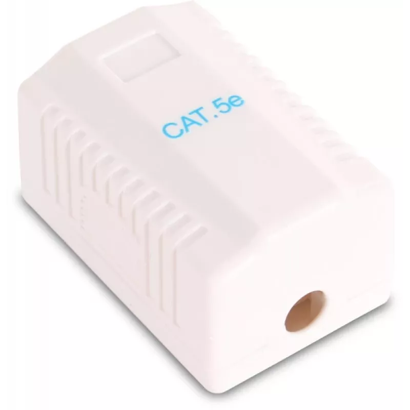 GETFORT GF-1G5EFTP módulo RJ45 de superficie blindado Cat.5e, blanco