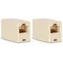 GETFORT GF-2G5E-BL-UTP Acoplador en línea RJ45 Cat.5e hembra a hembra UTP gris claro