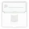 GETFORT GF-2MOD-1G módulo de datos RJ45 de 2 módulos 45x45 mm Cat.6 UTP blanco