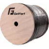 GETFORT GF-DAC-12J cable exterior con armadura, 12 fibras, monomodo OS2 G.652D, 1 m, para enterrado directo, negro