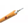 GETFORT GF-DAC-2J Cable de fibra óptica para enterramiento directo en exterior 1m, 2 fibras, monomodo OS2, cubierta de PE resistente a los rayos UV, protección contra roedores