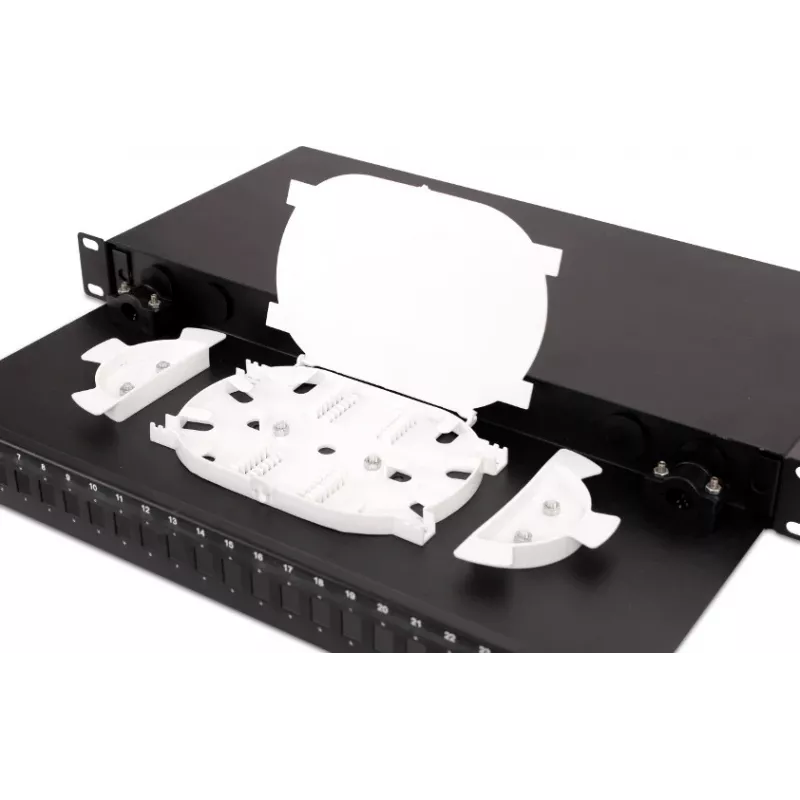 GETFORT GF-FO04-SX Panel de conexión de fibra óptica fijo 1U 19