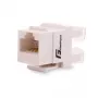 GETFORT GF-K5EUTP Módulo Keystone Cat.5e UTP RJ45, blanco