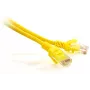 Latiguillo GETFORT GF-PC5EUTP-3Y Cat.5e UTP, 3m, amarillo, RJ45, contactos dorados, 1 Gbit/s