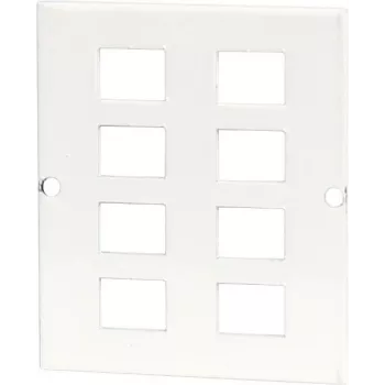 GETFORT GF-S6ŚW placa de montaje para adaptadores de fibra óptica para armarios multimedia