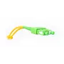 GETFORT GF-SASAD5 Cable de red de fibra óptica monomodo dúplex SC/APC a SC/APC, 5 m