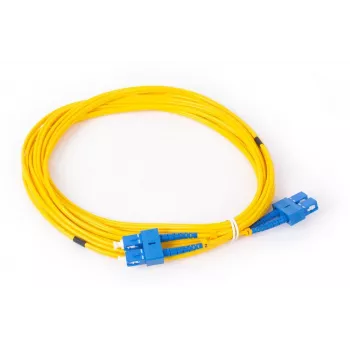 GETFORT GF-SUSUD3 cable patch de fibra óptica monomodo SC/UPC a SC/UPC dúplex 3m LSZH