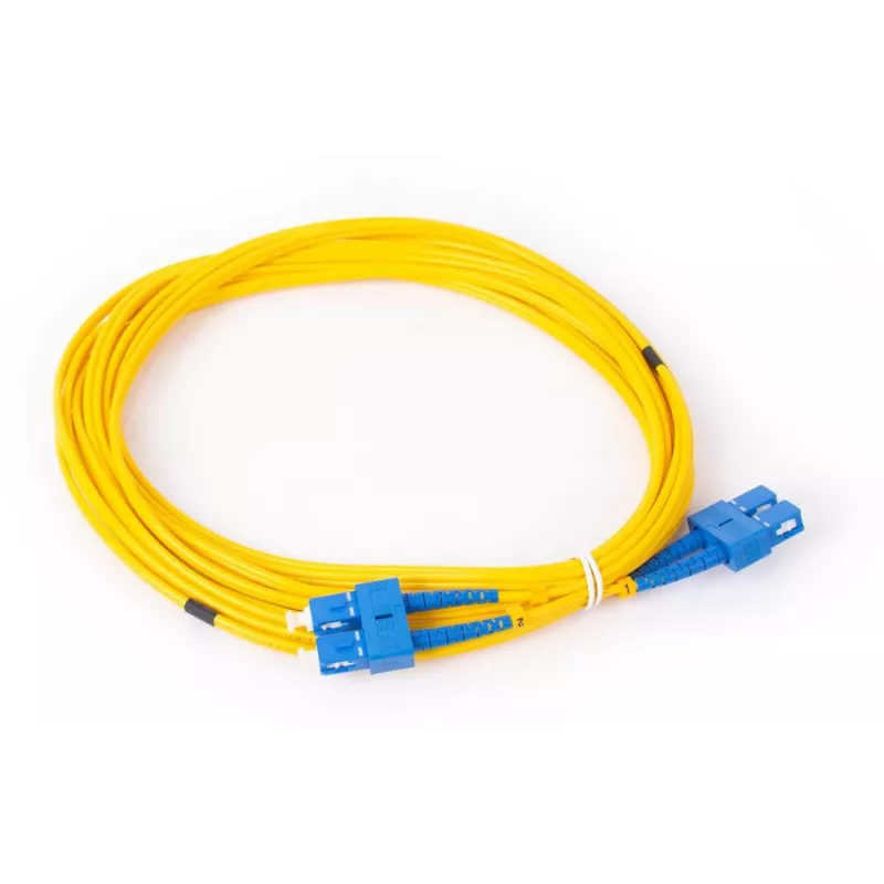 GETFORT GF-SUSUD3 cable patch de fibra óptica monomodo SC/UPC a SC/UPC dúplex 3m LSZH