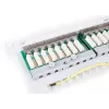 GETFORT PGF-6FTP24-B6-G Panel de parcheo FTP CAT.6 24 puertos Gris 1U montaje en rack