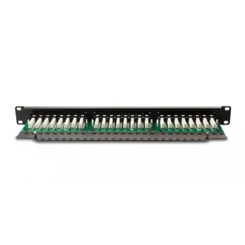 GETFORT PGF-6UTP24-B5 Panel de parcheo UTP Cat.6 de 24 puertos